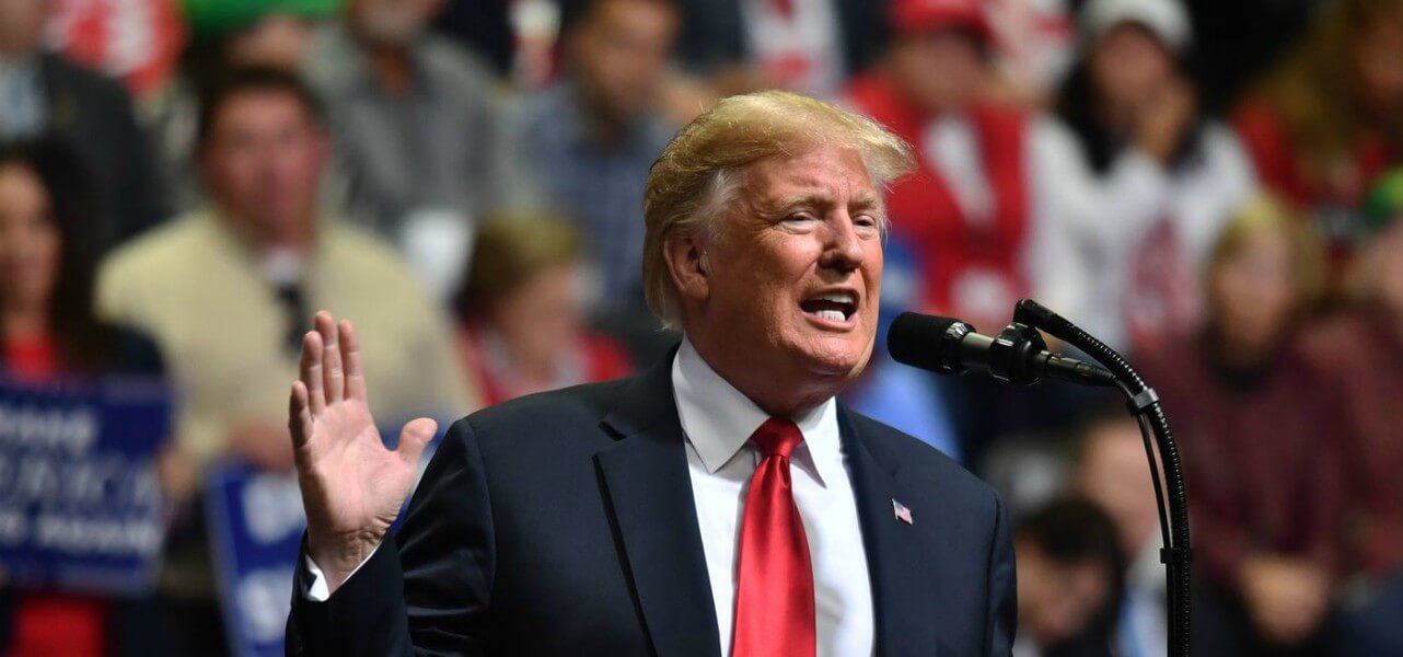 Donald Trump in comizio