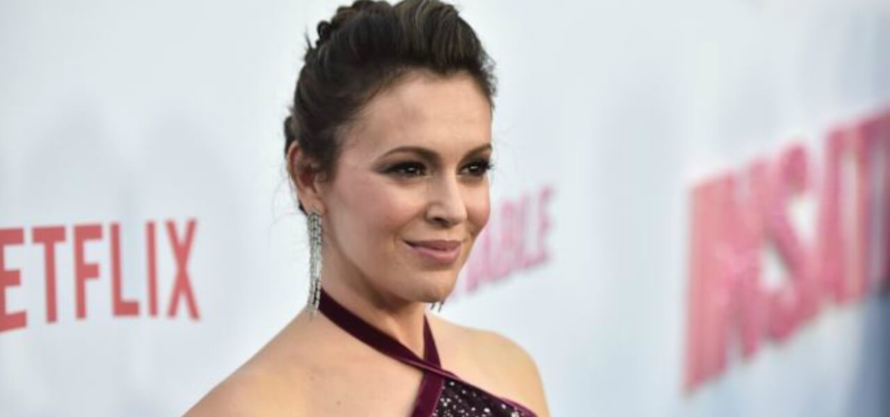 L'attrice Alyssa Milano