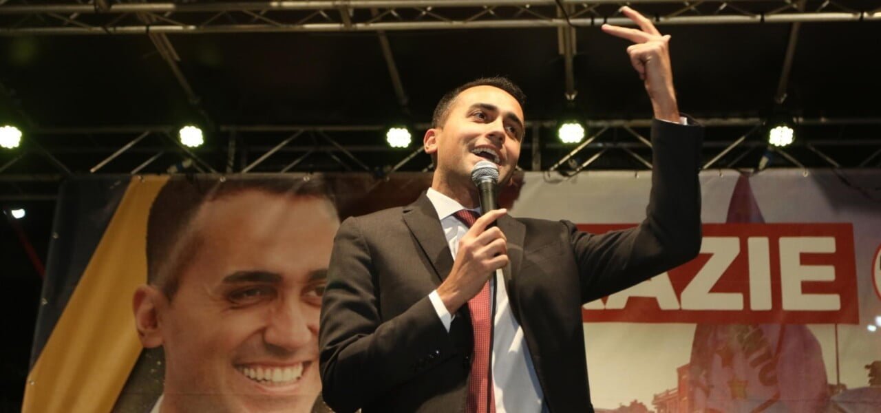 dimaio m5s pomigliano comizio lapresse 2018
