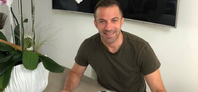 Alessandro Del Piero, scatto da Instagram