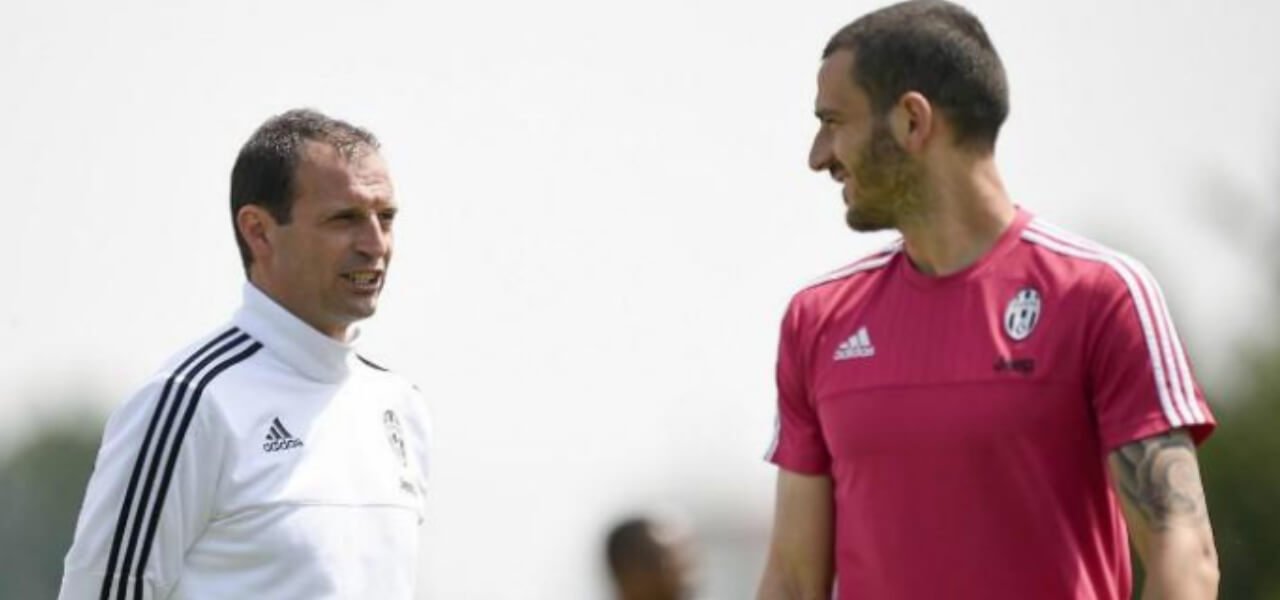 allegri bonucci 2018 lapresse