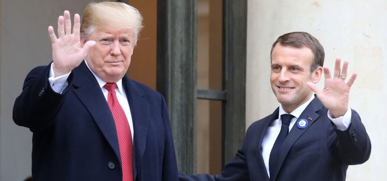 Trump e Macron