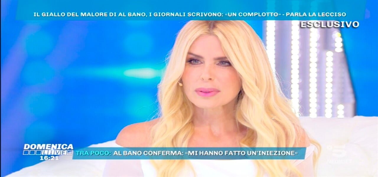 loredana lecciso 2018 domenica live