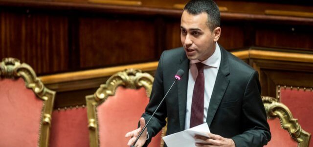 Reddito di cittadinanza, Luigi Di Maio al Senato