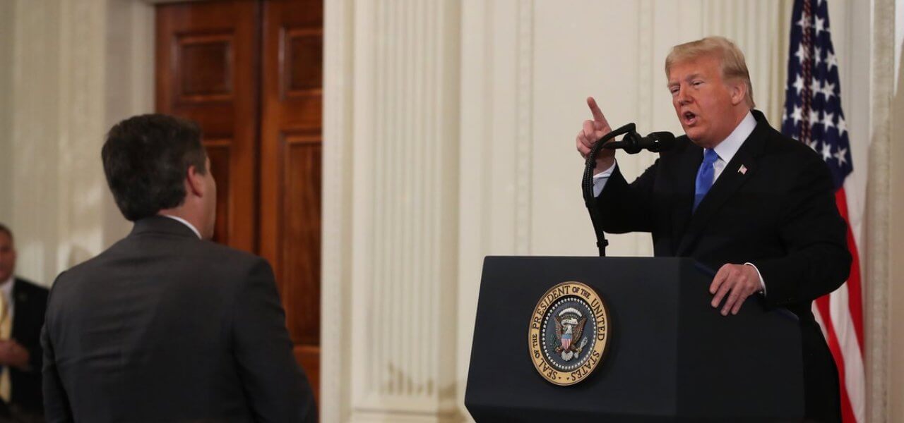 Trump e Jill Acosta