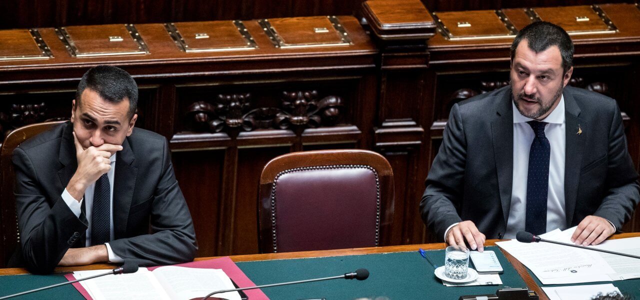 crisi governo, Di Maio e Salvini alla Camera