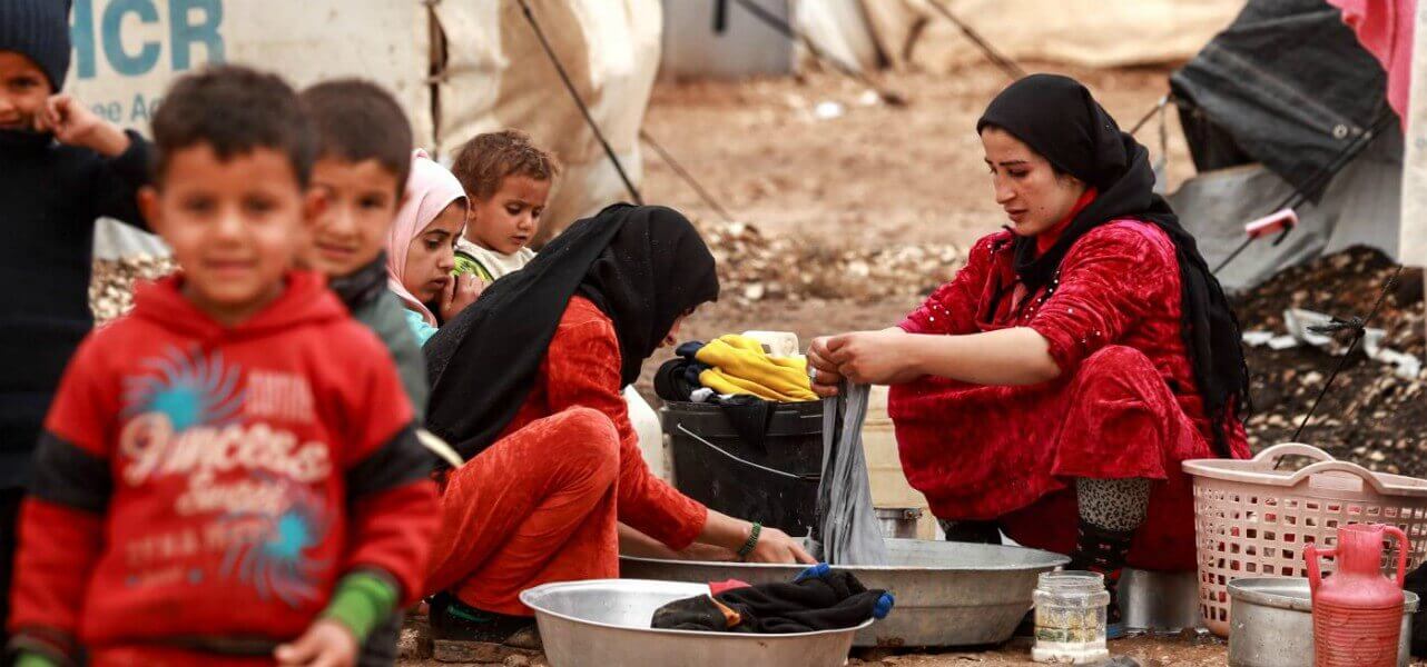 siria profughi rifugiati lapresse 2018