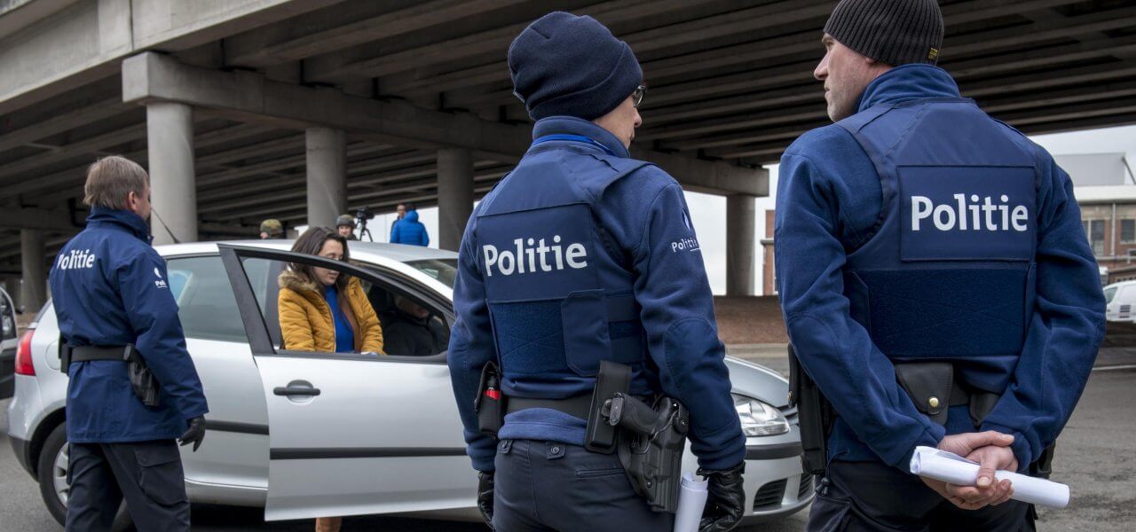 Polizia a Bruxelles
