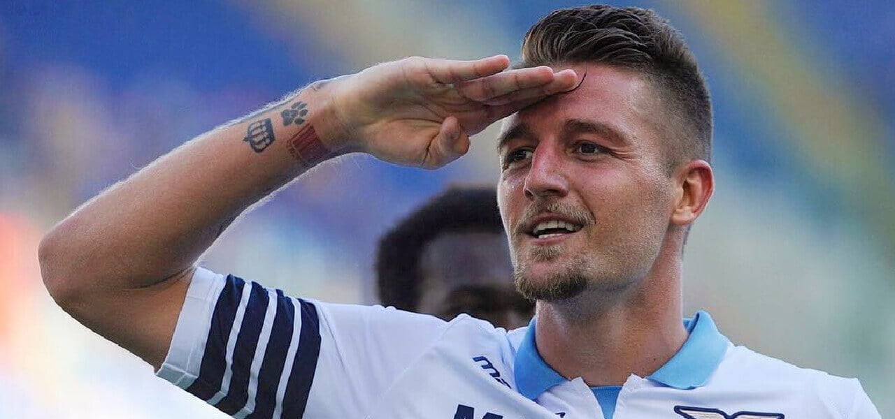 Milinkovic Savic, scatto su Instagram