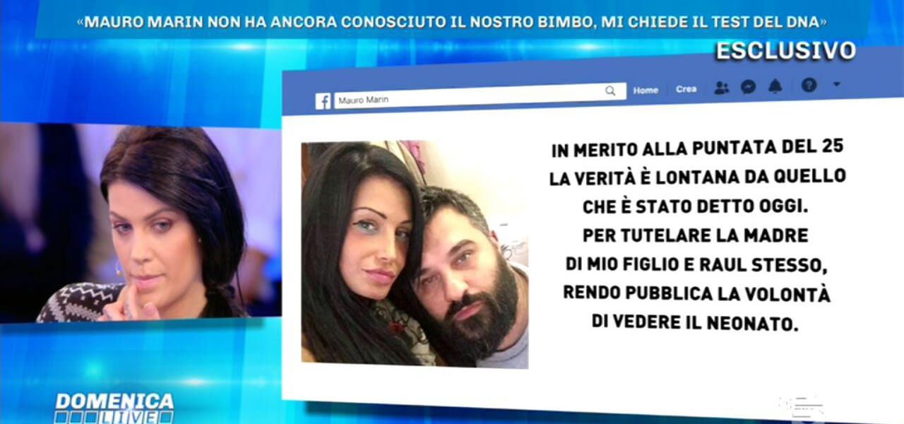 Mauro Marin e la compagna Jessica Bellei
