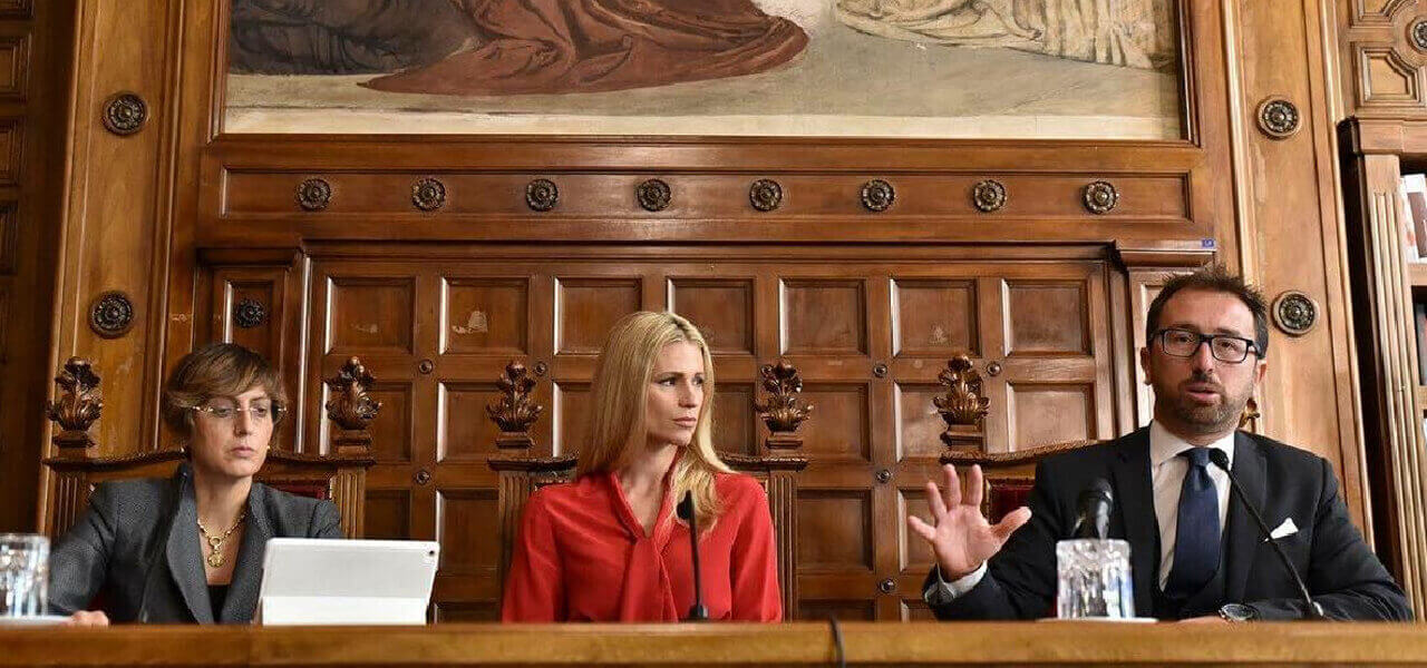 Bonafede, Bongiorno e Hunziker presentano Codice Rosso
