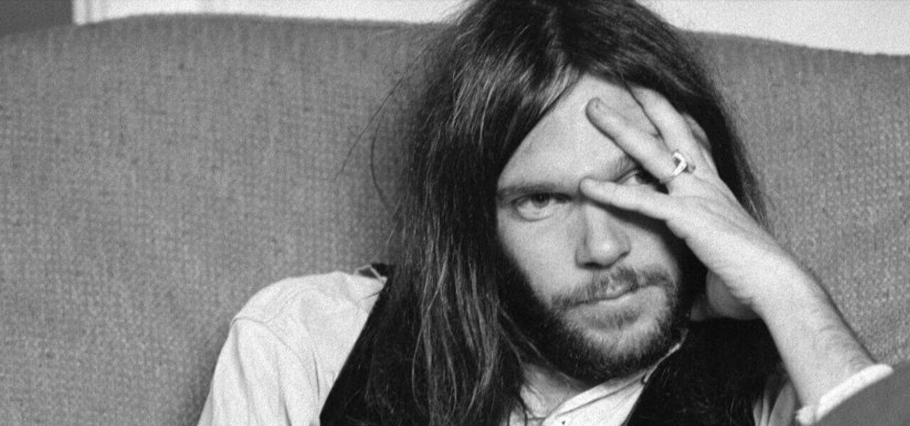 Neil Young nel 1976