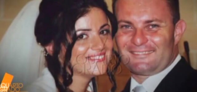 Eligia Ardita e il marito Christian Leonardi