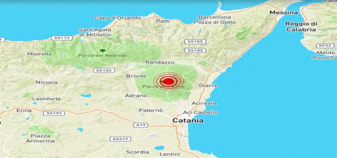 Terremoto Oggi A Catania Ingv Ultime Scosse Sisma 31 Sulletna Avvertito A Milo 3320