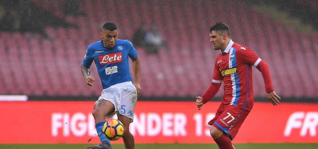 Allan Viviani Napoli Spal lapresse 2018