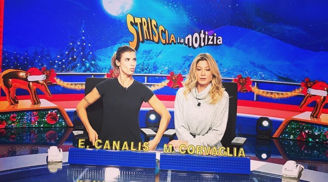 Maddalena Corvaglia e Elisabetta Canalis