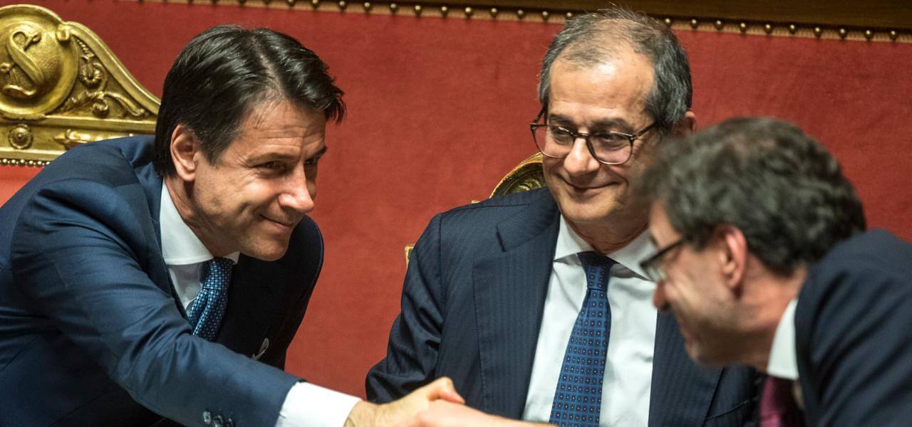 Conte, Tria e Giorgetti