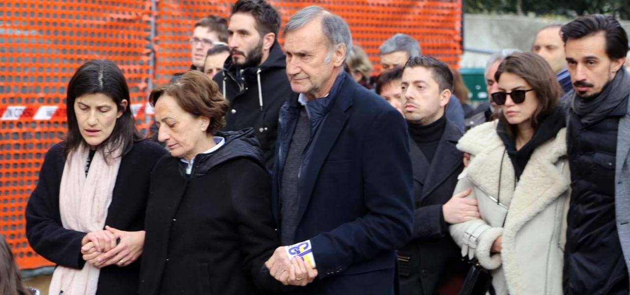 La famiglia di Davide Astori