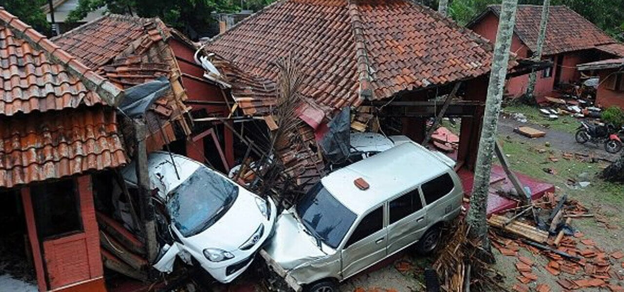Tsunami in Indonesia