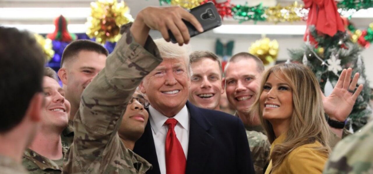 trump soldati iraq 2018 twitter