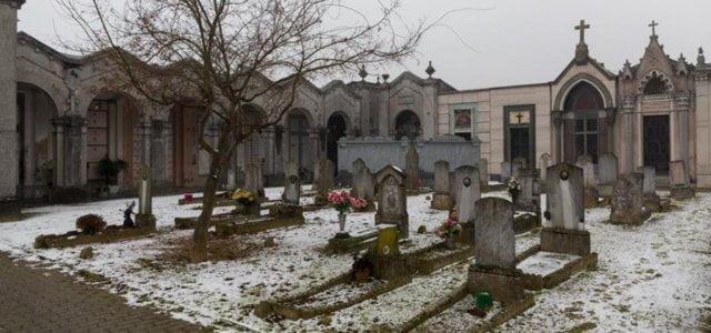 Cimitero Stroppiana dove è stato commesso il fatto