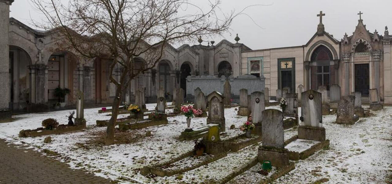 Cimitero Stroppiana dove è stato commesso il fatto