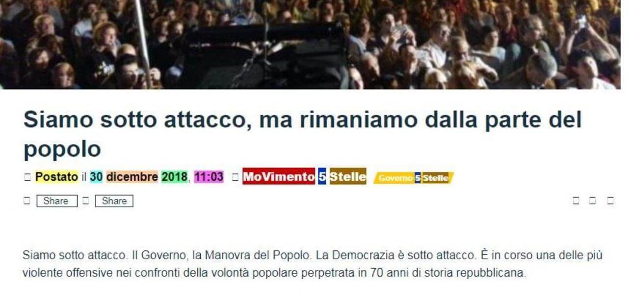Post Blog M5s