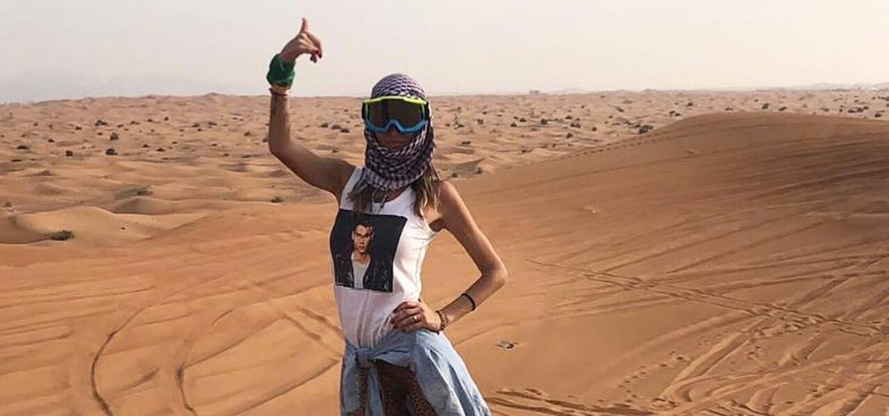 melissa satta dubai 2019 instagram