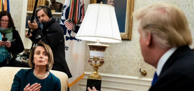 Nancy Pelosi e Donald Trump