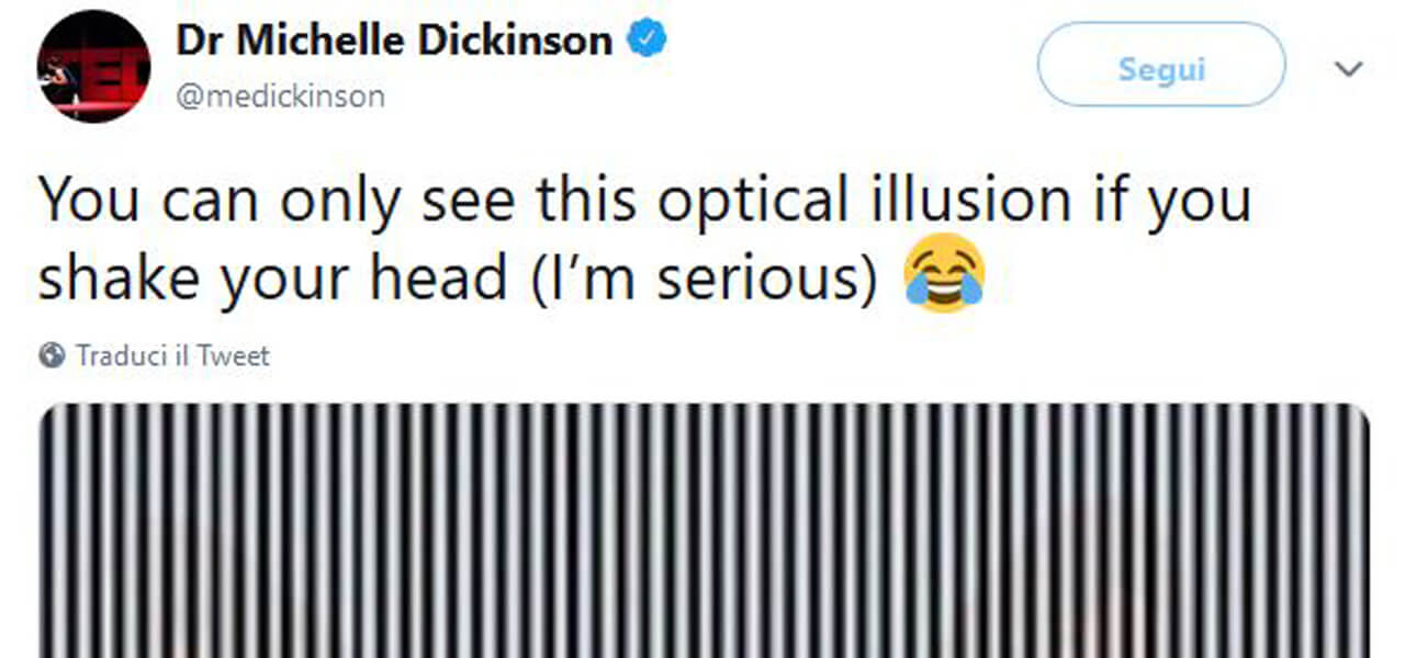 L’illusione ottica scuote i social