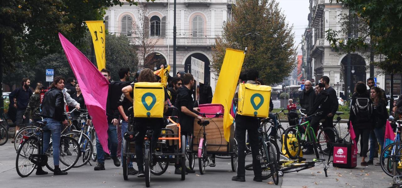 Un gruppo di rider