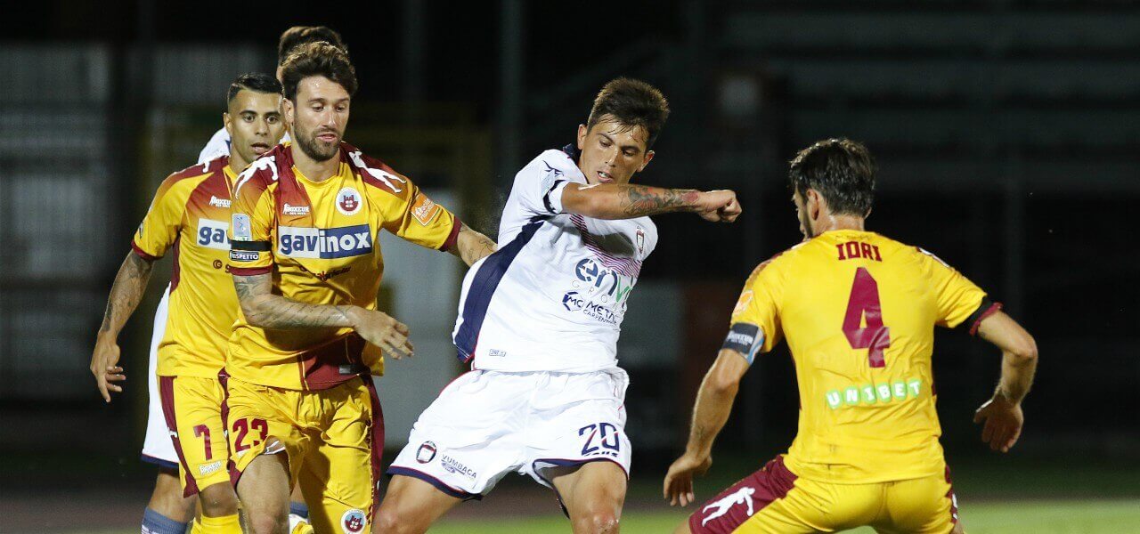 Molina Iori Crotone Cittadella lapresse 2019
