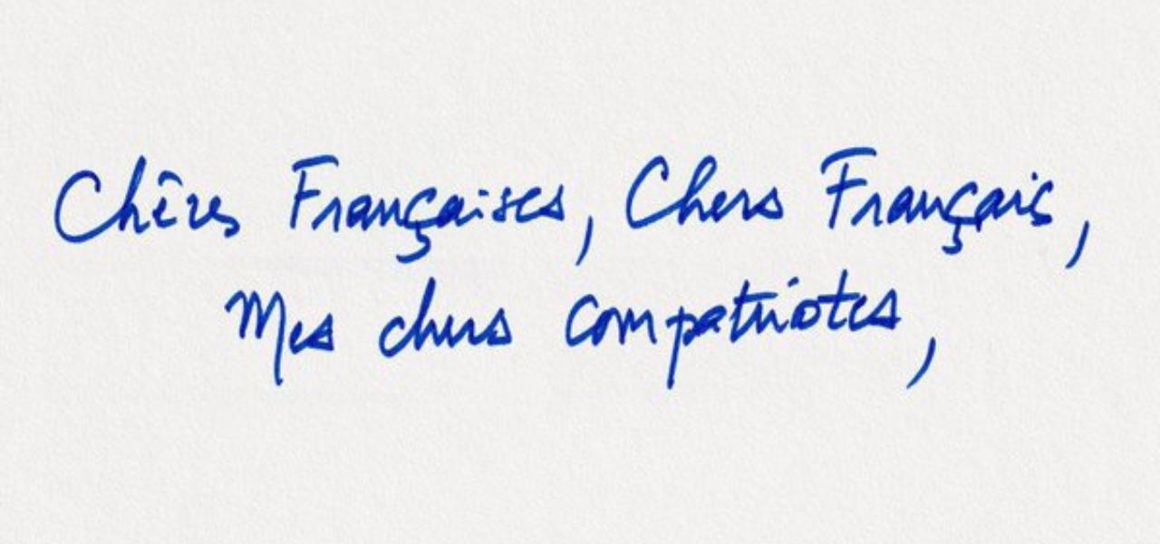 La lettera di Macron