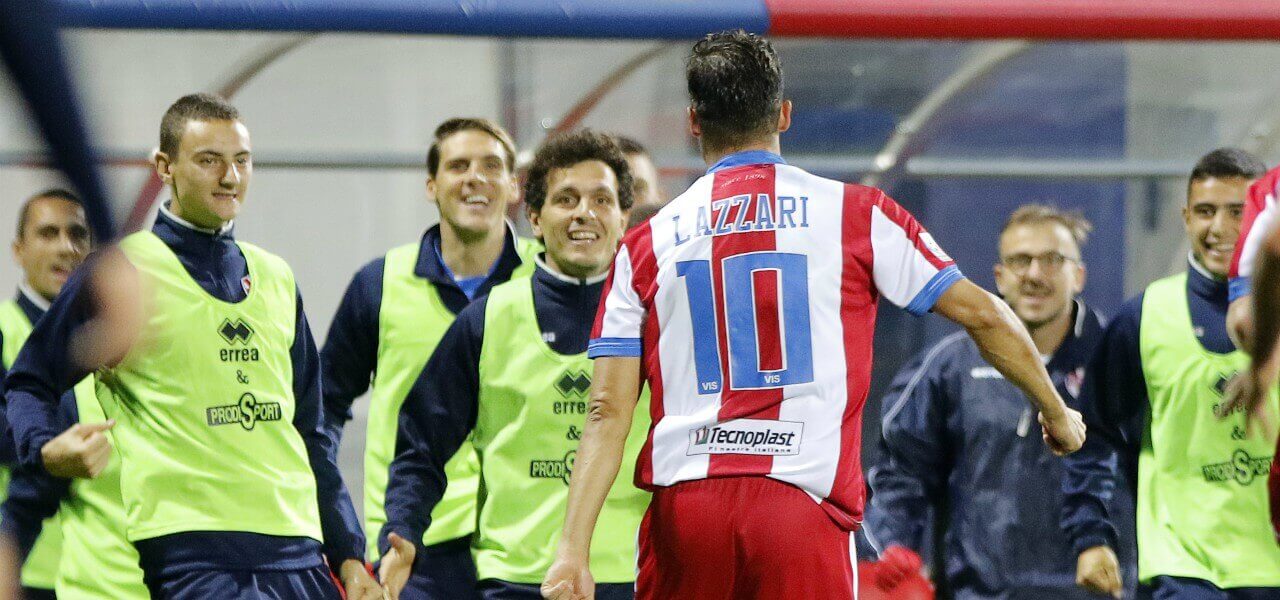 Flavio Lazzari Vis Pesaro gol lapresse 2019