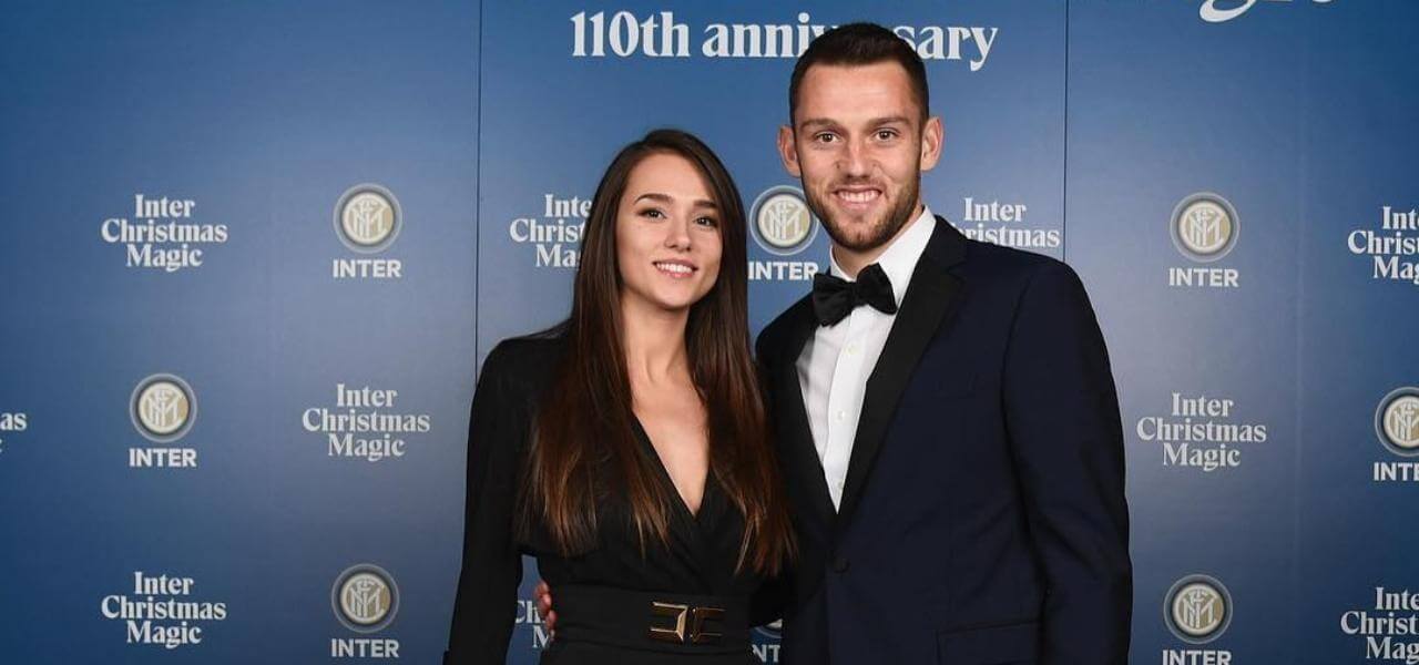 Stefan De Vrij e la fidanzata Doina Turcanu