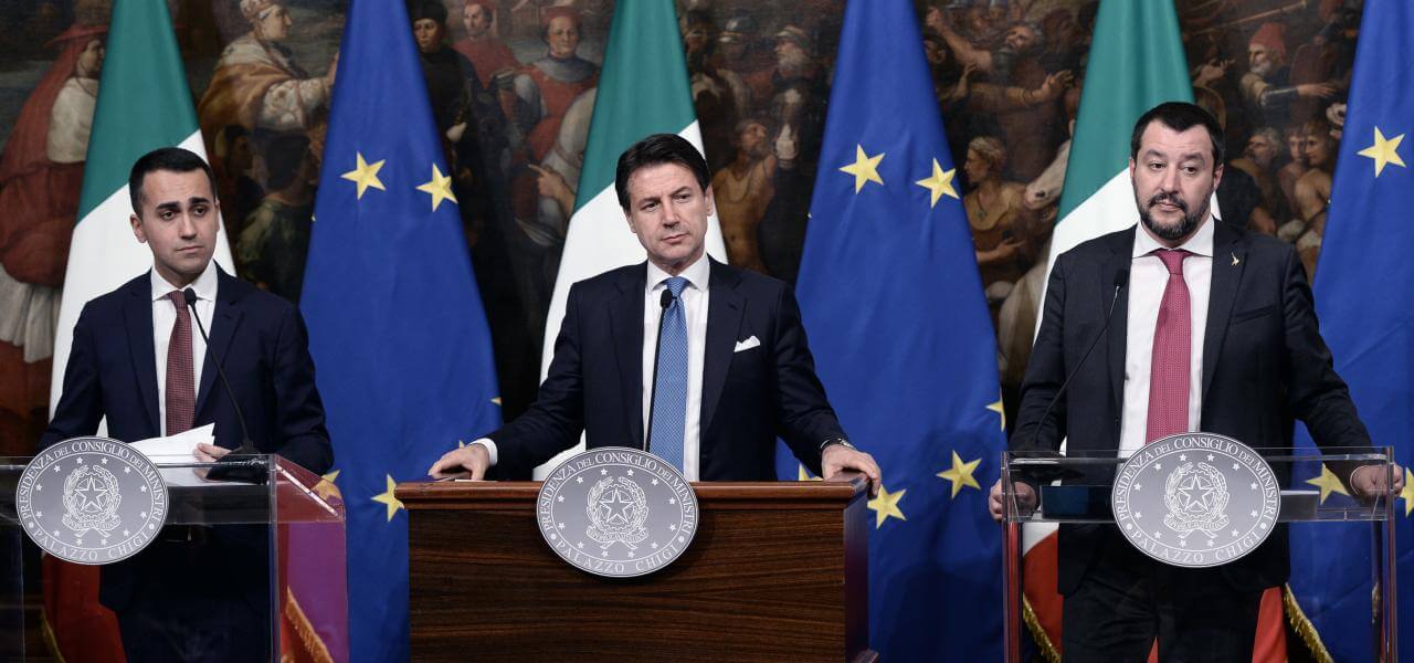 Conte, Salvini, Di Maio