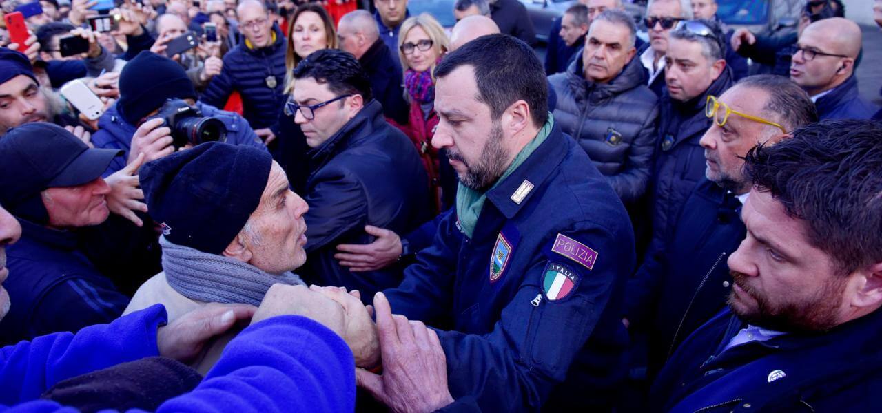 Salvini ad Afragola