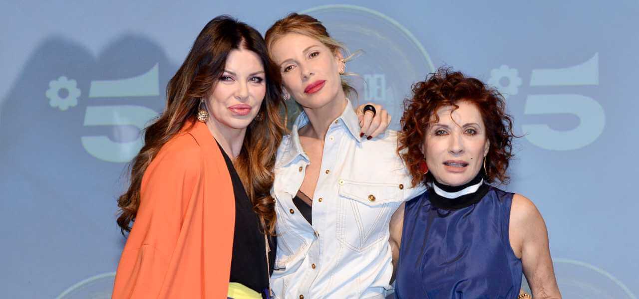 Alba Parietti, Alessia Marcuzzi e Alda D'Eusanio