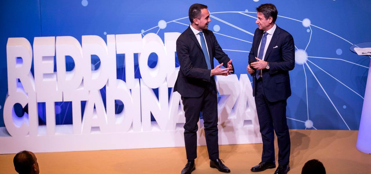 Reddito di Cittadinanza, Conte e Di Maio