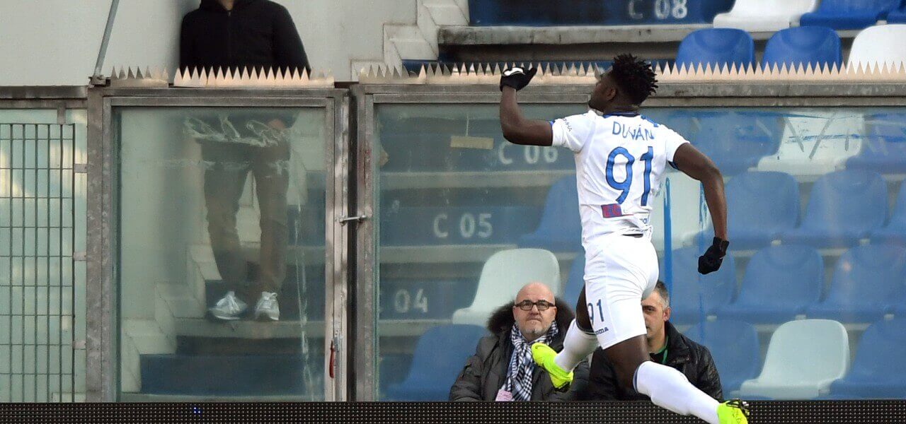 Duvan Zapata Atalanta esultanza lapresse 2019