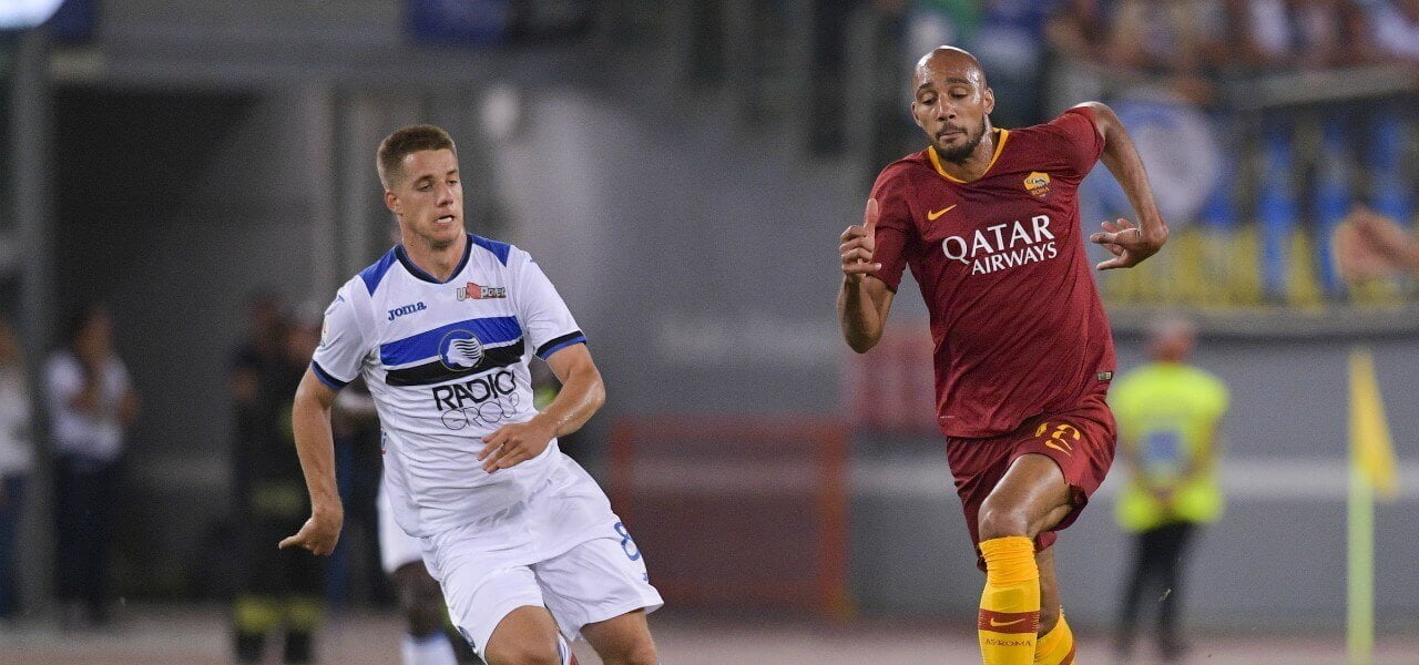Nzonzi Pasalic Roma Atalanta lapresse 2019