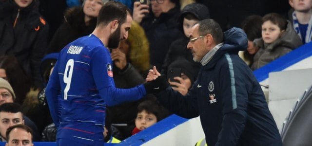 Higuain e Sarri