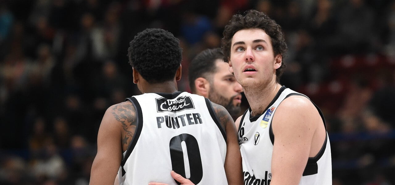 Punter Pajola Virtus Bologna lapresse 2019
