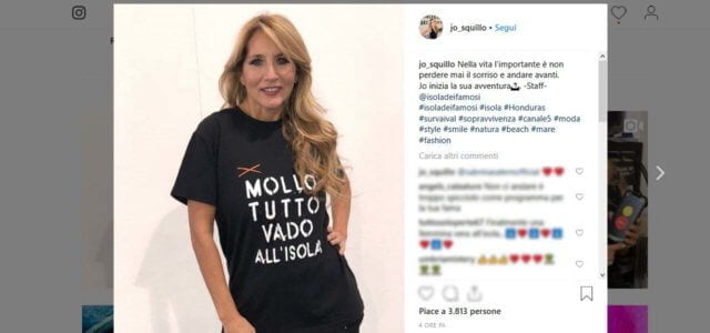 Genitori Di Jo Squillo Papa Aldo Coletti Morto A Pochi Giorni Dalla Mamma Posticipato Sbarco All Isola