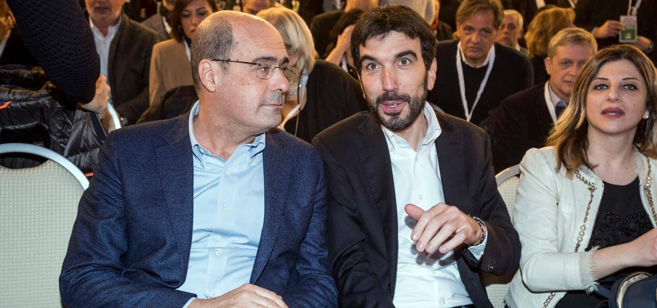 Zingaretti e Martina