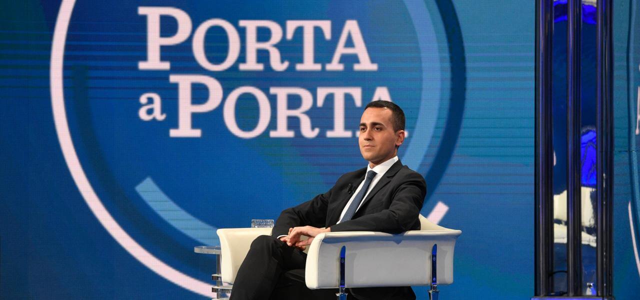 Di Maio a Porta a Porta