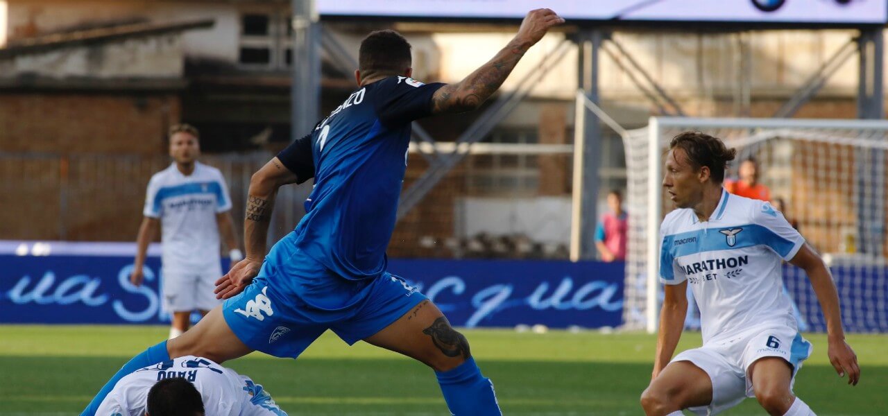 DiLorenzo Leiva Empoli Lazio lapresse 2019