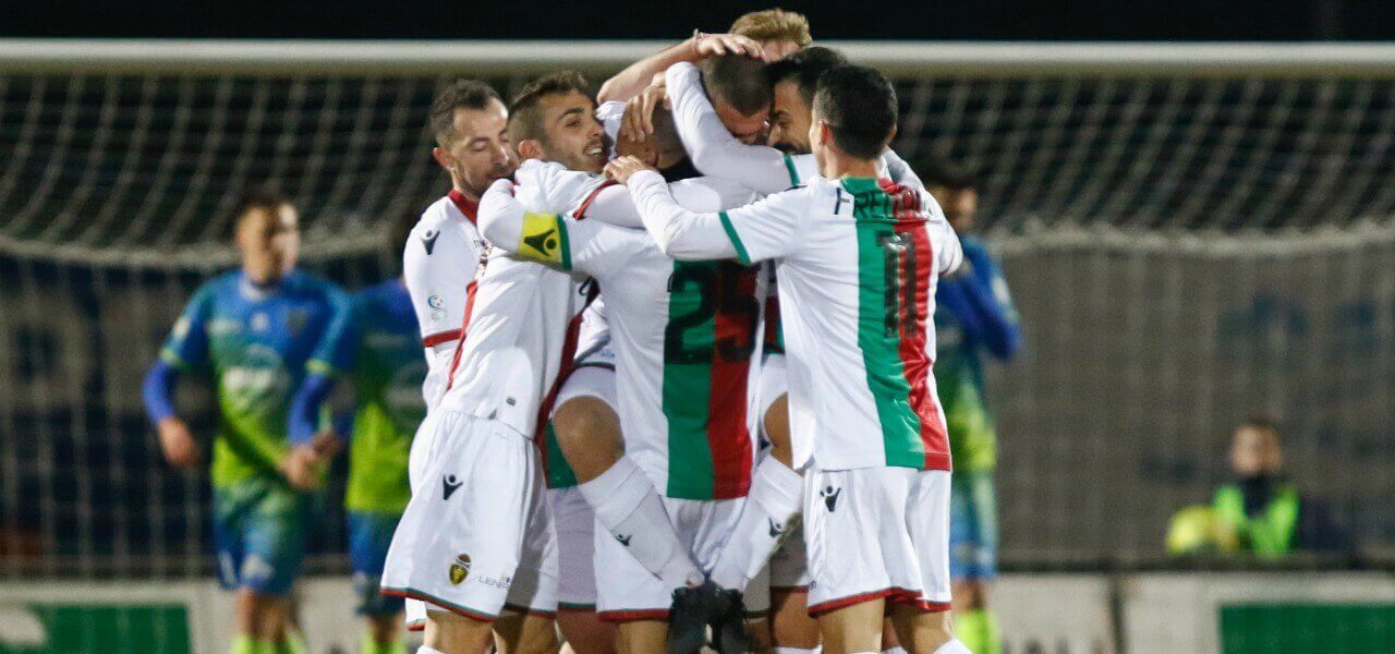 Ternana bianca esultanza lapresse 2019