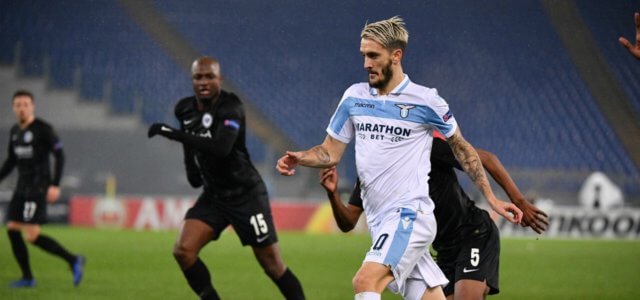 Luis Alberto Lazio Eintracht lapresse 2019 640x300