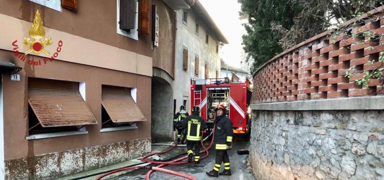 incendio a Pordenone